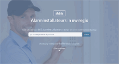 Desktop Screenshot of alarmsysteemgids.be